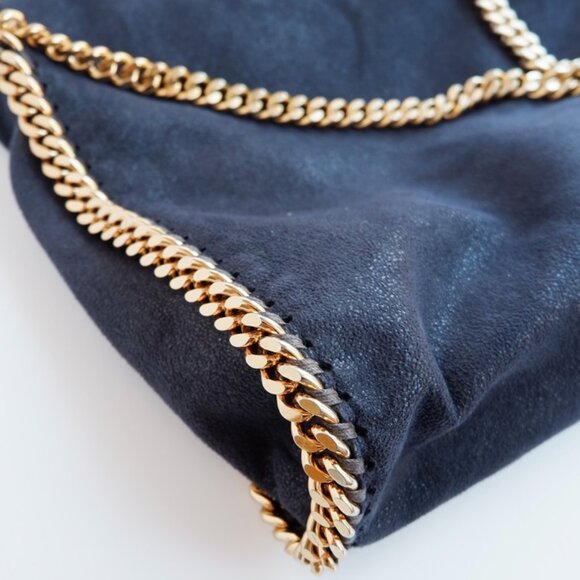 Authentic Preowned Stella McCartney Navy Fallabela Two Way Shoulder Bag - Picture 6 of 13